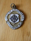 WW1 Era 1917 Enamelled Medallion PRIDE OF BARNOLDSWICK SHIELD WINNERS 1917