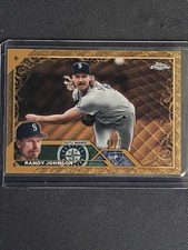 2023 Topps Gilded Randy Johnson 49/75 Gold Wave #92