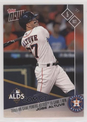 2017 Topps Now 703 Jose Altuve