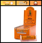 Premium 78mm Cigarette Rolling Machine, 1 1/4 Size, Easy Use, 12 Pack Carton