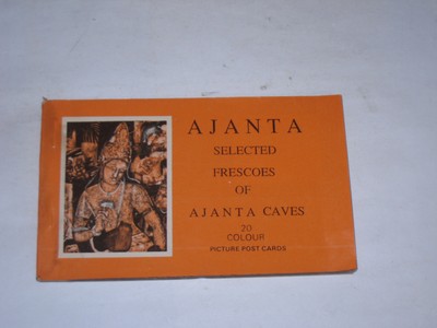 Diverse:Ajanta Selected Frescoes of Ajanta Caves 20 Colour Picture Post Cards