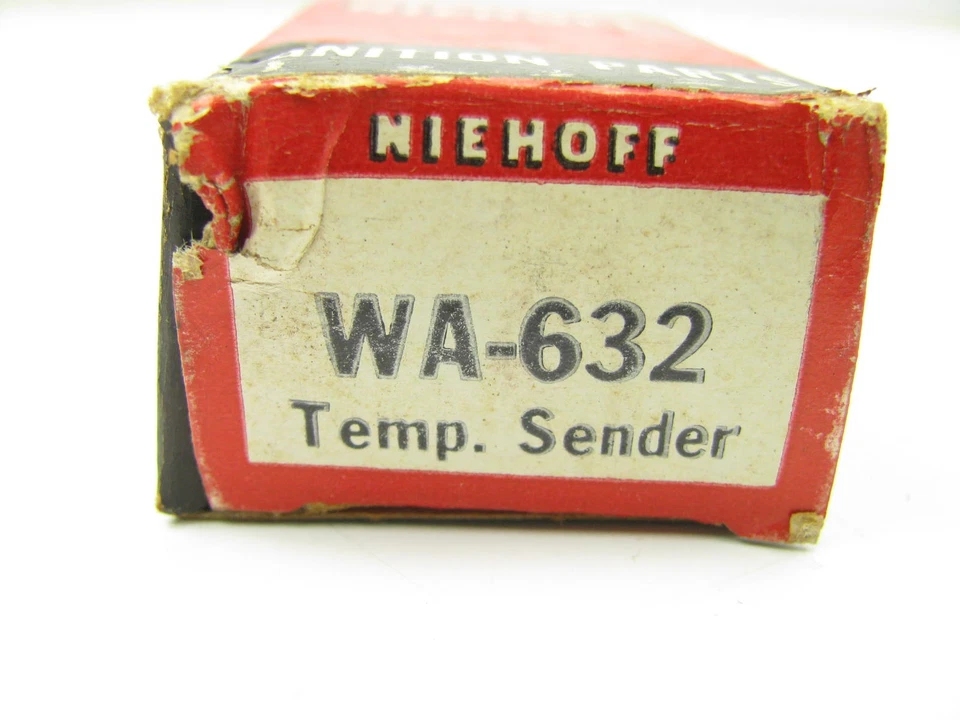 Niehoff WA-632 Engine Coolant Temperature Sender Sensor Switch - Image 3 of 3