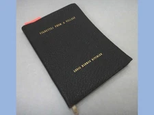 vintage VIGNETTES FROM A VILLAGE LOUIS HARMAN HITCHLER WWII REFLECTIONS leather