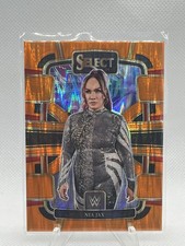 Nia Jax 2024 WWE Panini Select Orange Flash #94