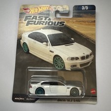 HOT WHEELS PREMIUM FAST & FURIOUS BMW M3 E46 3/5