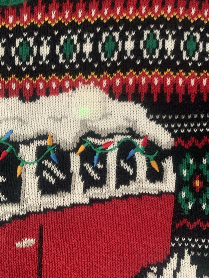 Travis Mattthew Christmas Sweater Volkswagen VW Bus Golf sz Small  - Image 3 of 4