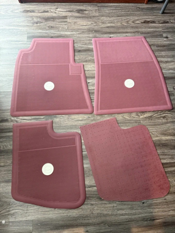 Alfombrillas Chevy Impala 1959-1960 estilo original accesorios de lujo. BORGOÑA Foto 2 de 2