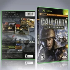 XBox Replacement Case - NO GAME - Call of Duty - Finest Hour