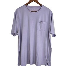 Greg Norman Purple Cotton Golf Shirt Embroide...