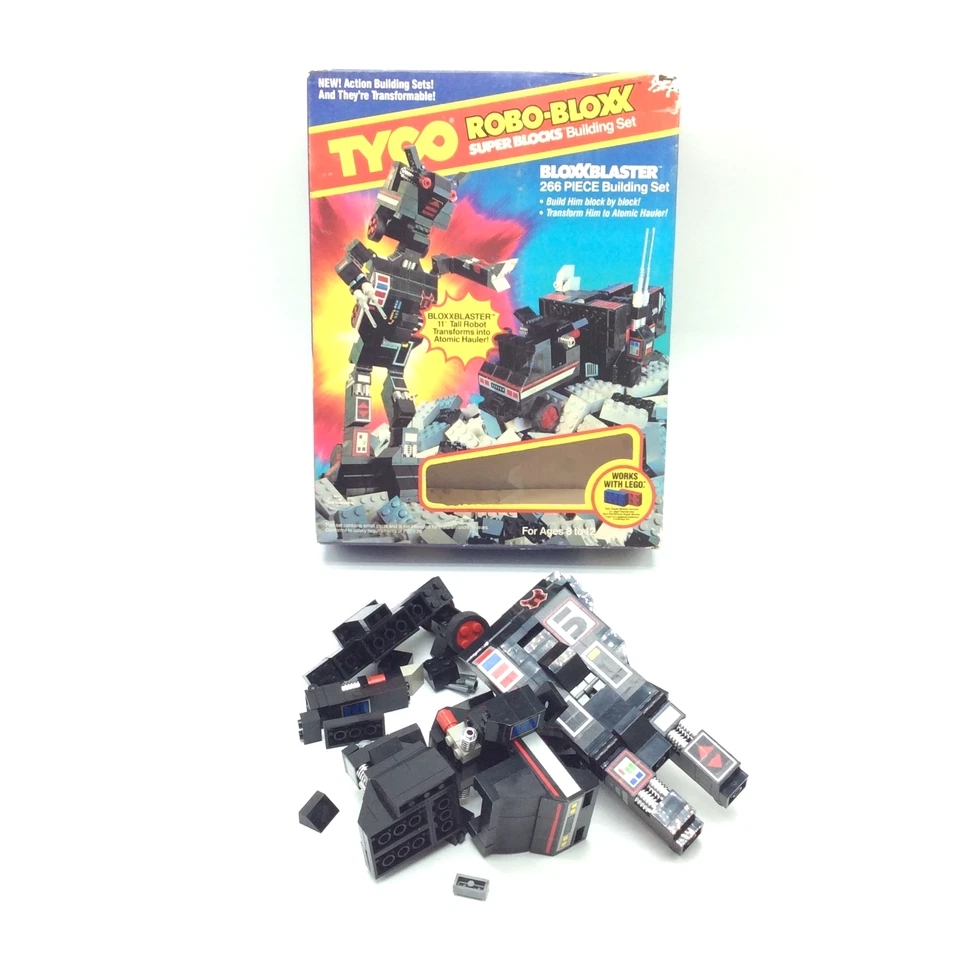 Vtg Tyco SUPER BLOCKS ROBO-BLOXX BLOXXBLASTER -AS-IS- - Image 2 of 4