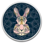 1 oz Silver Colorized Round - APMEX (Geometric Easter Bunny)