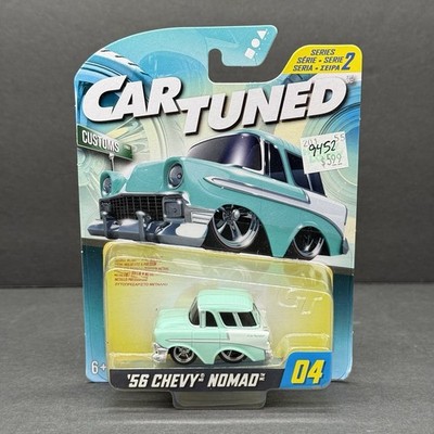 2024 MGA Car Tuned Hobby Series 2 -  56 Chevy Nomad (Card #04) Teal