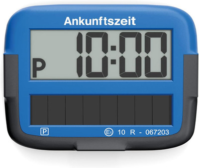 Needit Park Micro Solar Elektronische Parkscheibe [NEUES Modell 2025] I Unendlic