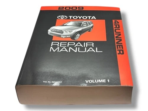 2009 Toyota 4-Runner Shop Service Repair Manual Complete Set