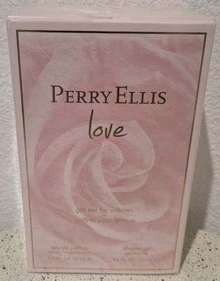 Perry Ellis Love Gift Set Eau de Parfum Spray & Shower Gel for Women