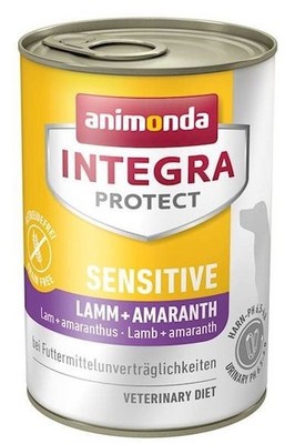 Animonda Integra | Sensitive | Nassfutter für Hunde - Lamm-Amaranth 400 g