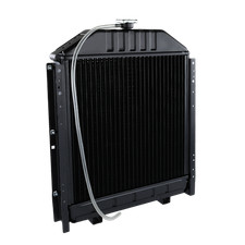 Radiator Compatible W/fiat Long White Oliver Case Ih Hesston Cockshutt Tractor