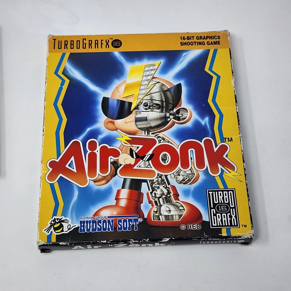 Air Zonk (TurboGrafx-16) CIB Complete & Tested - RARE - Image 2 of 4