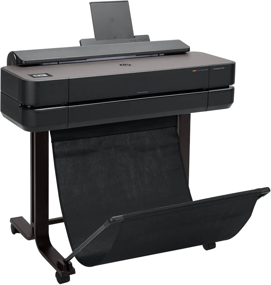 Black Large Format Printer | 24-inch Plotter | Wi-Fi | Ethernet | CAD Use - Image 2 of 4