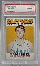 1971-72 Topps Dan Issel #200 Rookie RC PSA 8 Denver Nuggets HOF