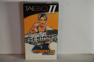 Tae Bo II, get ripped Advanced workout, exercise video, VHS format