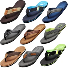 Norty Men's Soft EVA Flip Flop Thong Sandal Shoe for Casual Beach Pool Everyday