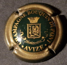 Lot lettre B - BOUQUIN DUPONT armoiries / 1 CAPSULE PLAQUE MUSELET CHAMPAGNE