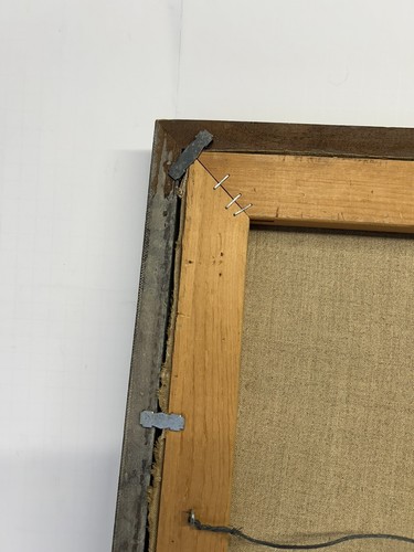 Antikes Ölgemälde von M. Zaucha Amish Kirchenmädchen, Kopfbedeckung, Junge - Bild 23 von 23