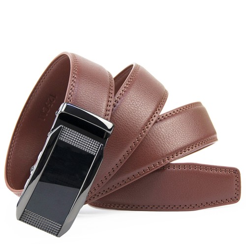GOGO Herren Gürtel Automatik Schnalle Kunst Leder für Anzug-Jeans-Elegant Hose - Bild 12 von 49