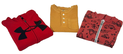 Boys' 3-Piece Style Bundle – Jackets & Tee – Size 4T – Gently Loved! - Picture 3 of 18