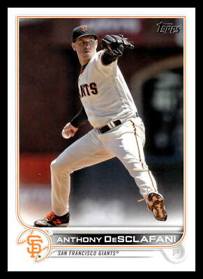 2022 Topps #137 Anthony DeSclafani San Francisco Giants