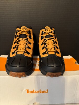 Timberland Youth  Converge Mid Lace Waterproof Wheat Boots  (W)