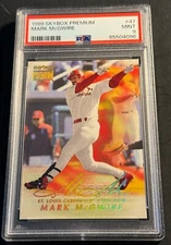 1999 MARK McGWIRE SKYBOX PREMIUM #47 PSA 9 POP 2  (096)
