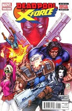 DEADPOOL VS. X-FORCE #1 SIGNED BY ARTIST SHANE DAVIS