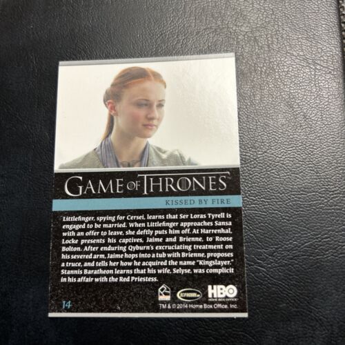 Jb11b Game Of Thrones Season 3 2014 Rittenhouse #14 Little Finger Sansa Stark - Picture 1 of 2