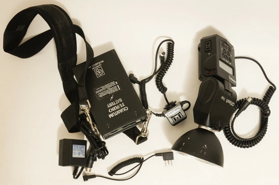 Quantum QFlash T4D - Turbo Battery - Quantum QF19 TTL Flash Adapter- Charger +++ - Image 2 of 4