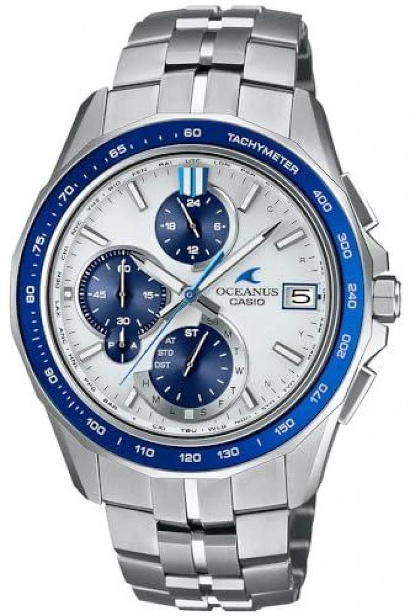 Casio Oceanus Manta OCW-S7000D-7AJF Radio Solar Hombre Reloj Bluetooth Nuevo en Caja