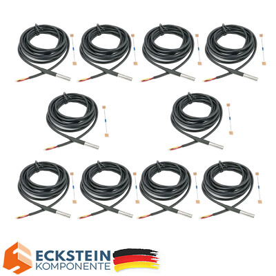 10/5/3x DS18B20 Wasserdicht Digital Temperatur Sensor Modul LS4G Mit Widerstände
