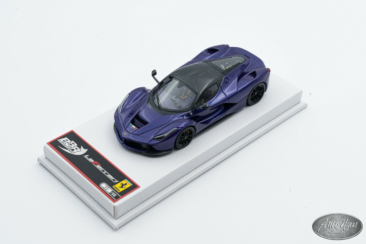 1/43 BBR Ferrari LaFerrari Violet Hong Kong Purple 🤝ALSO