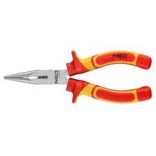 Verl&auml;ngerte gerade Zange 180mm 1000V, CrV, poliert