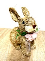 Hase Aus Stroh Standdeko Osterdeko Ostern Osterhase