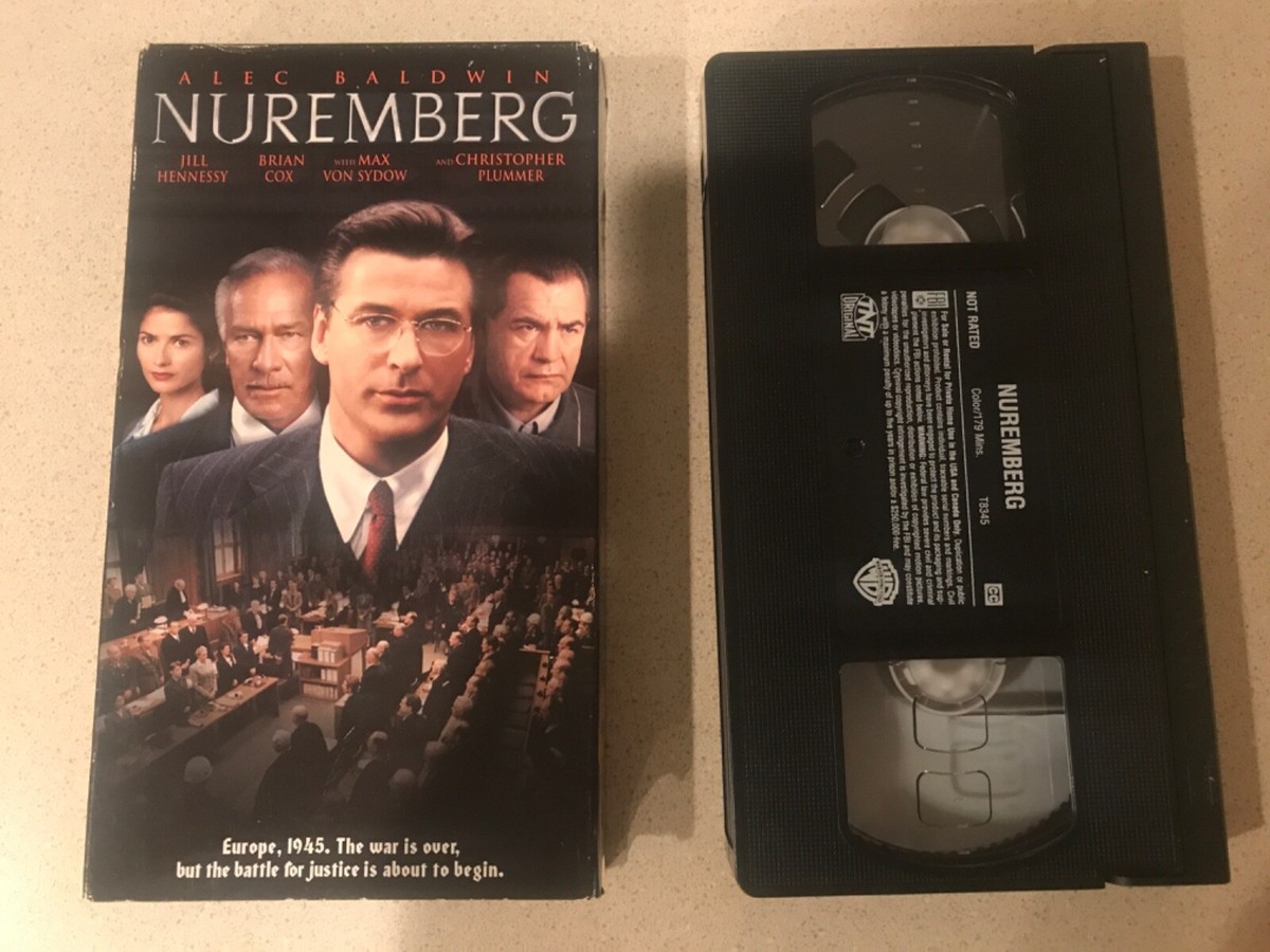 ハートマン VHS THE HEART MAN Nuremberg (VHS, 2001) Alec Baldwin, Brian Cox, Max Van Sydow