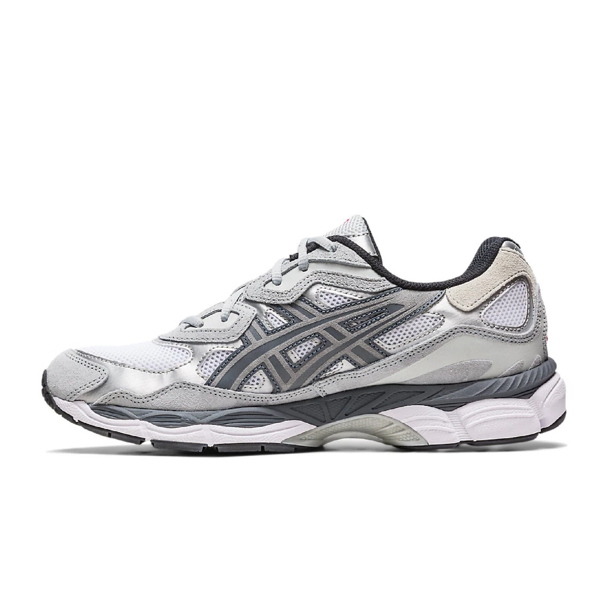 Asics Gel-NYC White Steel Grey 1201A789-102 Shoes Sneakers | eBay