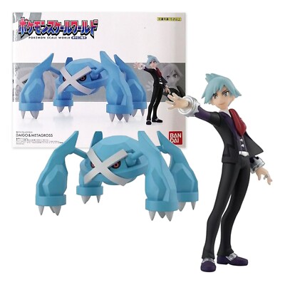 POKÉMON SCALE WORLD Hoenn Region DAIGO Steven Stone & METAGROSS 1/20 Figure New