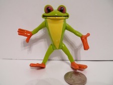 Animated Red-Eyed Tree Frog 3.25" Rainforest Cafe PVC Action Figure RFC