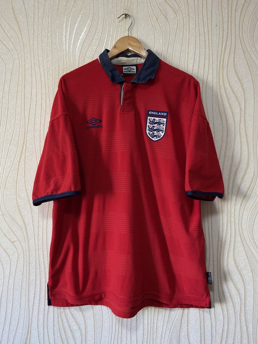 Umbro England 1999-2001 away jersey パイル Umbro England 1999-2001 away jersey パイル ENGLAND 1997/1999