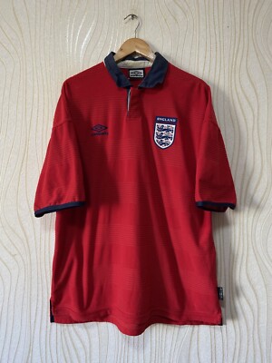 ENGLAND 1999 2000 20001 AWAY FOOTBALL SHIRT SOCCER JERSEY UMBRO sz