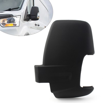 Door Wing Mirror Cover Casing For Ford Transit MK8 2014-2021 Left Side Black USA
