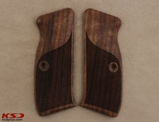 KSD Brand CZ 75 Full Size Compatible Walnut Grips Diamond
