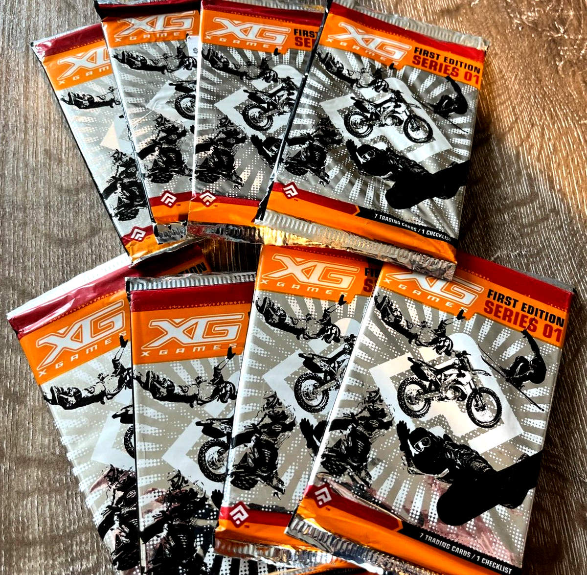 8 PACK LOT ~ XG XGAMES FIRST EDITION PROCORE Trading Cards